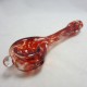 Custom Boro Glass Pipe (Red Elvis)